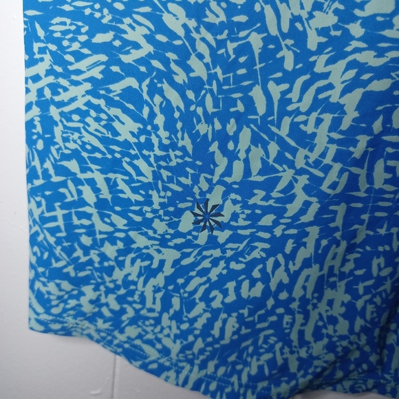 Athleta Blue and Green Relaxed Tank Top - Picture 6 of 8